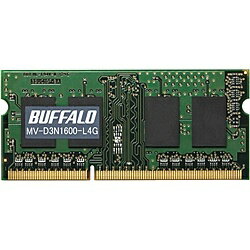 BUFFALO PCメモリー MV-D3N1600-L4G