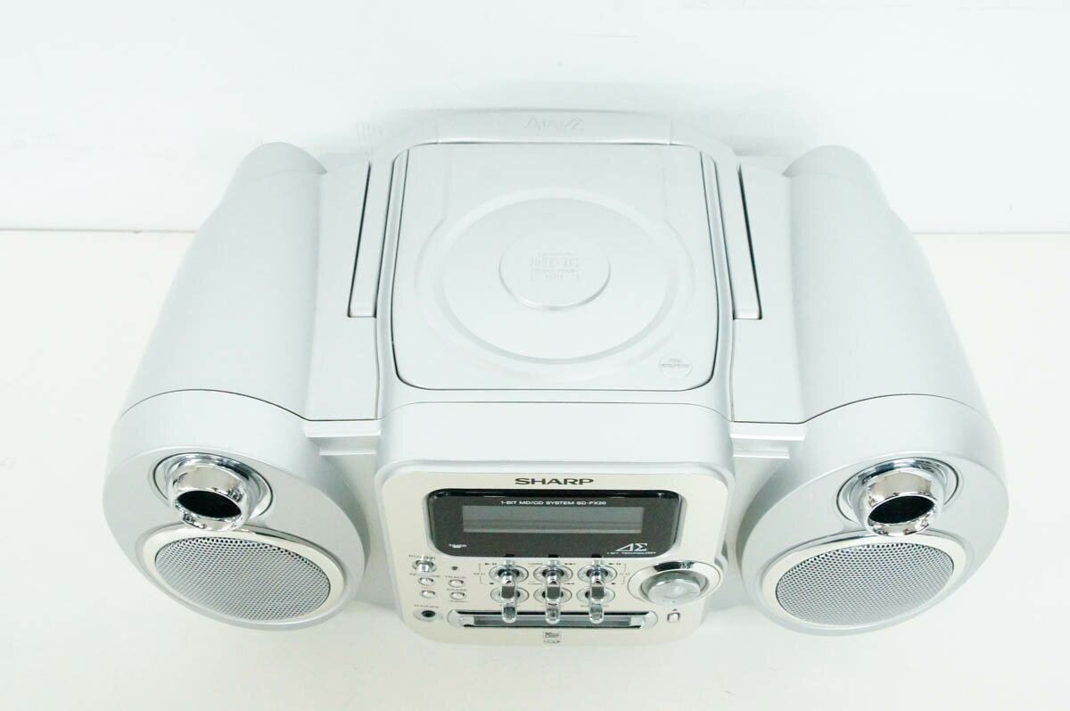 楽天市場】シャープ SHARP MDラジカセ SD-FX20-S | 価格比較 - 商品