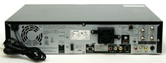 楽天市場】シャープ SHARP AQUOS VHSビデオ一体型のブルーレイ