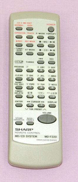 楽天市場】シャープ SHARP MDラジカセ MD-F220-S | 価格比較