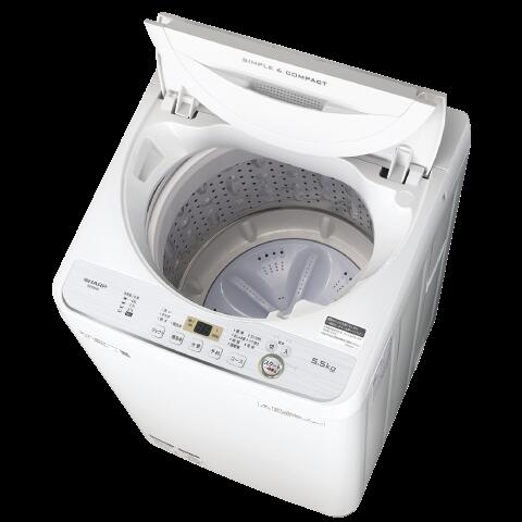 シャープ ES-GE5C-W