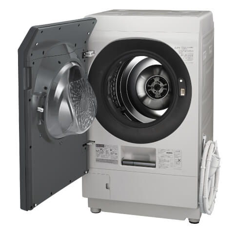 SHARP ドラム式洗濯機 ES-W114 SR 右開き ES-W114｜洗濯機：シャープ