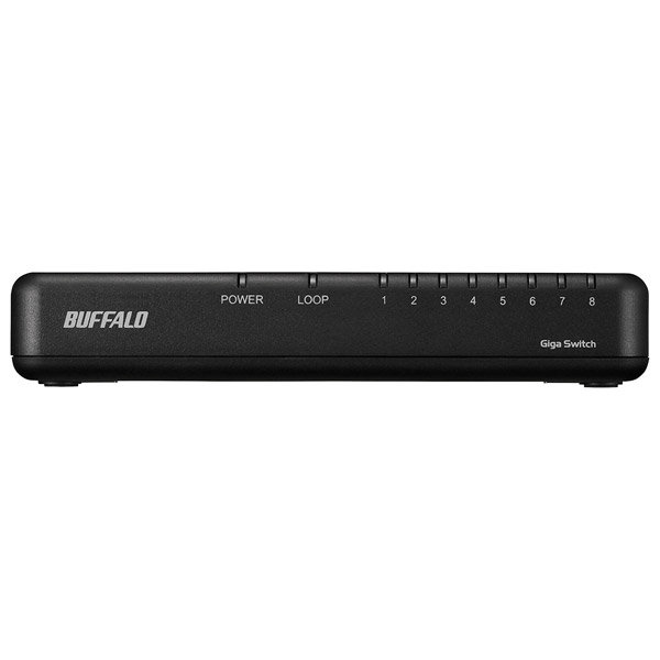バッファロー LSW6-GT-8EPL/BK