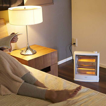 YAMAZEN 電気ストーブ DS-D086(W)