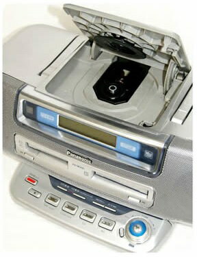 Panasonic ダブルラジカセ RX-ED57 Panasonic ポータブルステレオCDシステム RX-ED57 ダブル