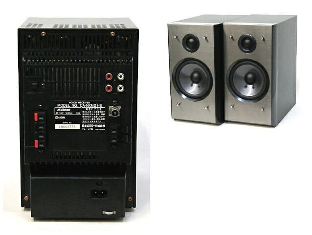 楽天市場】JVCケンウッド JVC コンパクトコンポーネントMDシステム NX
