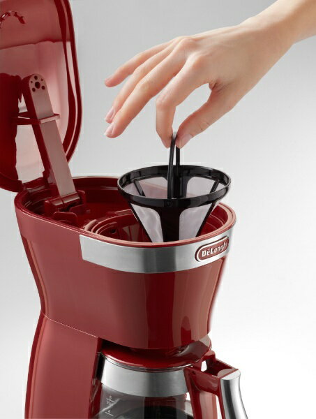 DeLonghi ドリップコーヒーメーカー ICM12011J-R