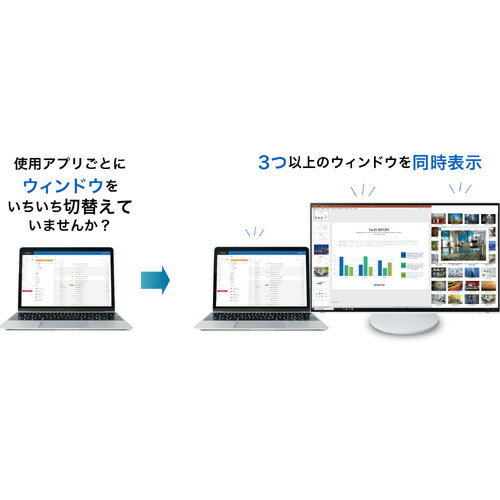 EIZO カラー液晶モニター FlexScan EV2460-WT