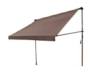 タック 物干し竿付きオーニング4 2m ブラウン TAN-900-20A 返品