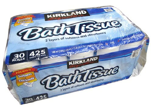 KIRKLAND トイレットペーパー ダブル カークランドシグネチャー バスティッシュ