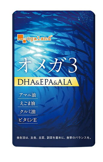 オメガ3 サプリ dha epa サプリメント（約3ヶ月分）DHA EPA サプリ α-リノレン酸 不飽和 脂肪酸 あまに油 えごま油 魚 美容 健康 敬老の日
