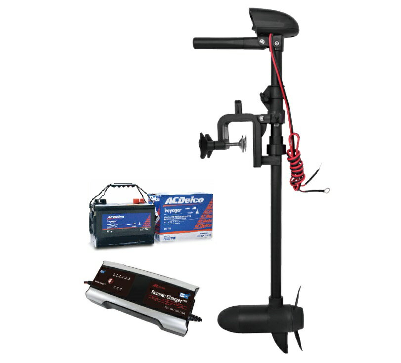 エレキモーター 電動船外機 HAIBO ハイボ 18LBS 18LB/12V 黒 HAIBO(ハイボ) エレキモーター 電動船外機18LBS ｜アウトドア
