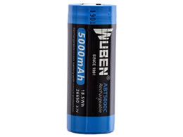 WUBEN 26650バッテリーABT5000C