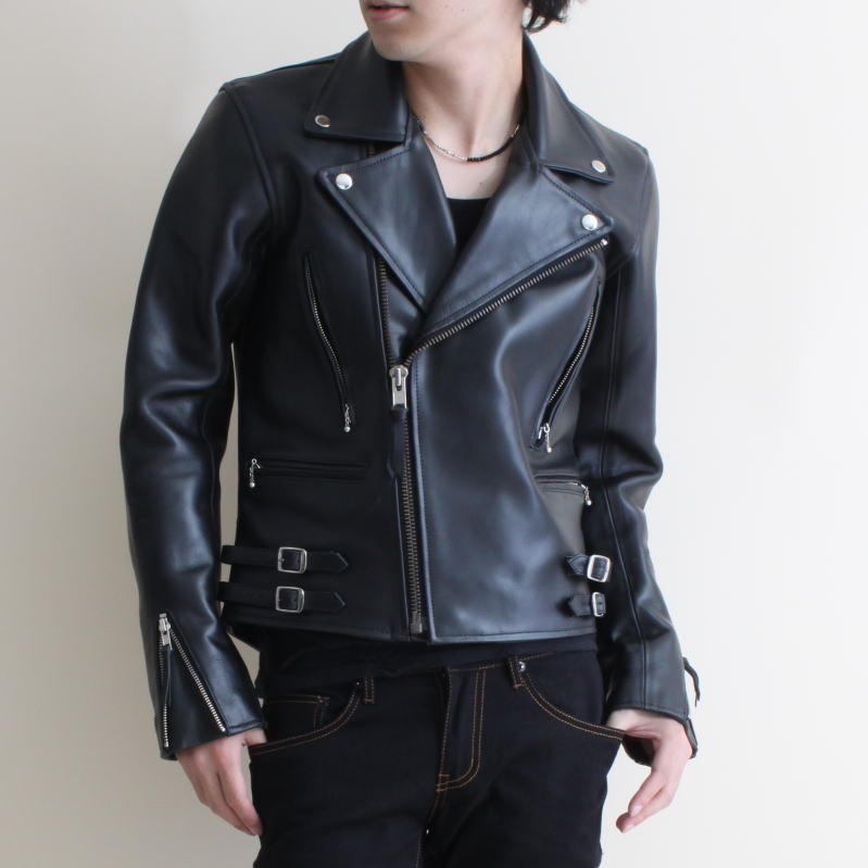 楽天市場】マルニ商会 カウレザーメンズUKダブルライダースジャケット