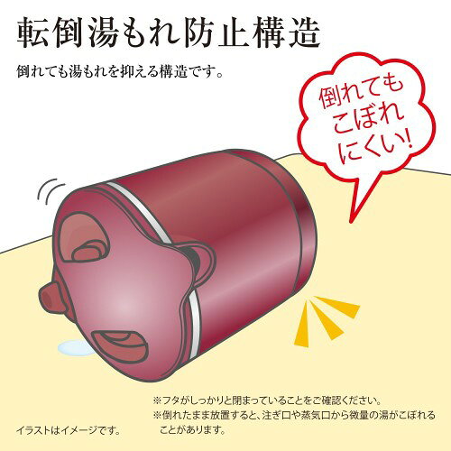 象印マホービン ZOJIRUSHI 象印 電気ケトル 1.0L 沸騰後1時間90°C保温 メタリックブラウン CK-AW10-TM