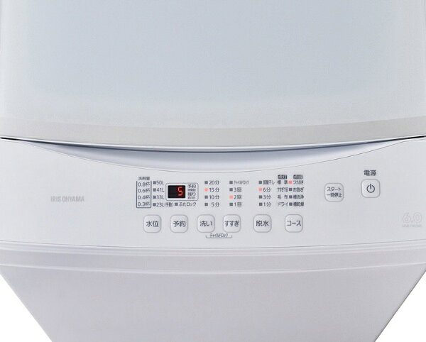 IRISOYAMA IAW-T603WL全自動洗濯機6.0kg 楽天市場】アイリスオーヤマ IRIS 全自動洗濯機 6.0Kg IAW-T603WL
