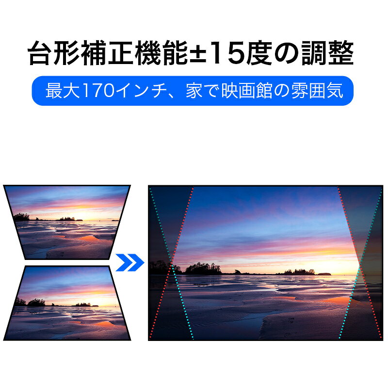 楽天市場】Kyoka 小型プロジェクター 1080PフルHD対応 UB10 | 価格比較