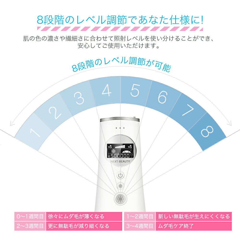 楽天市場】NEXT BEAUYT 家庭用冷感光脱毛器 NBD03 | 価格比較 - 商品