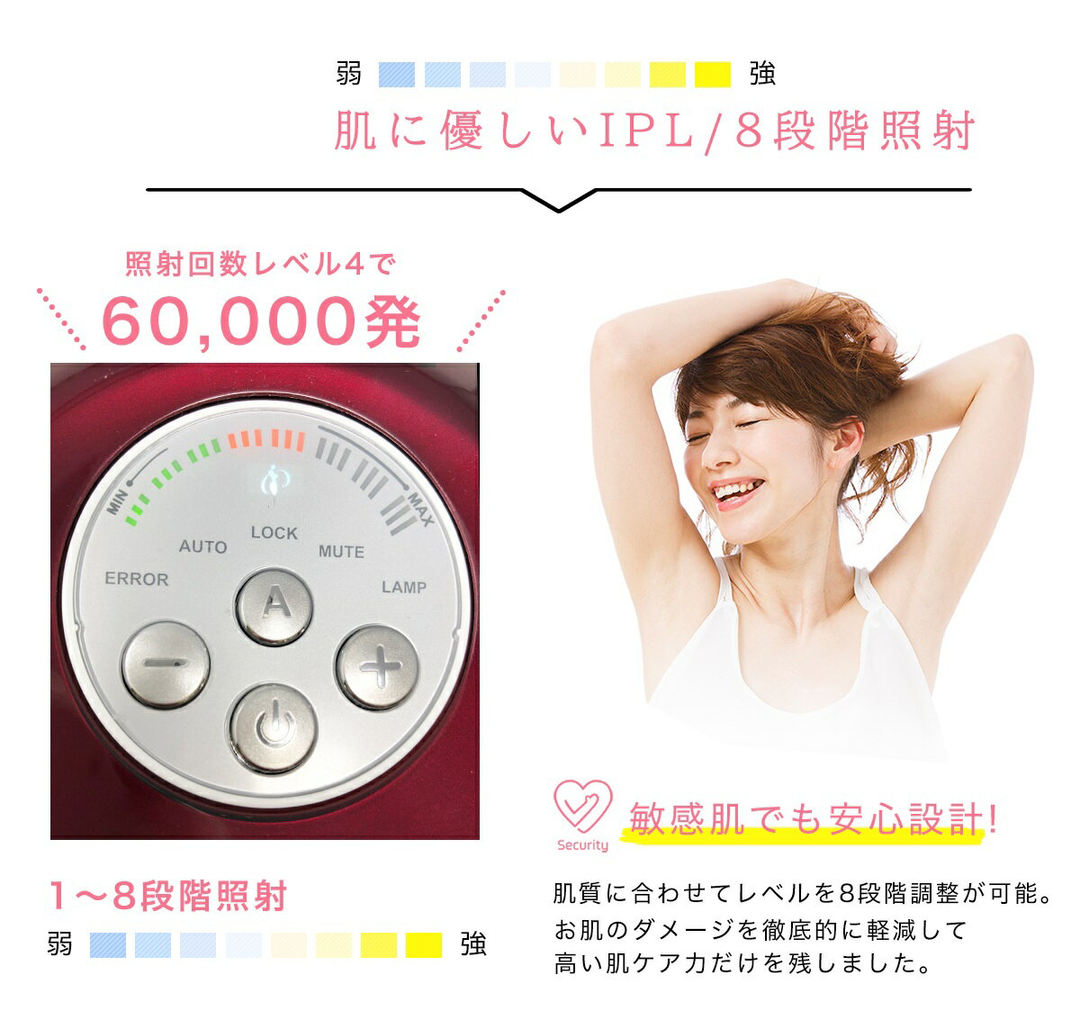 楽天市場】ANYMI 家庭用エステ脱毛器 ANYMI IPL-2000 | 価格比較