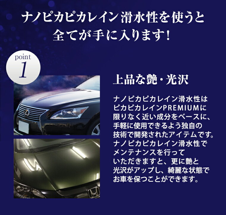 ガラスコーティング メンテナンス剤 ナノピカピカレイン　TOP-KMAINTE-250