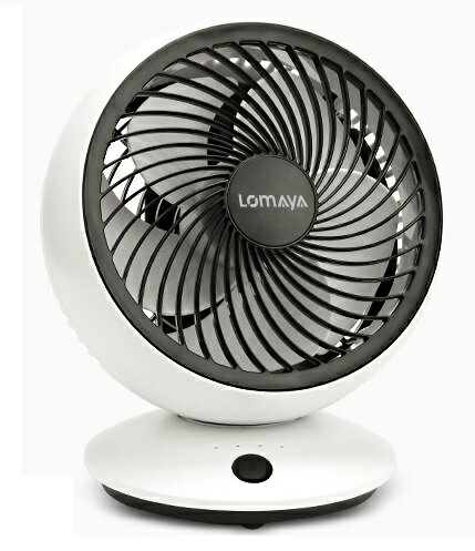 Lomaya コードレス充電式 サーキュレーター ホワイト ACF1