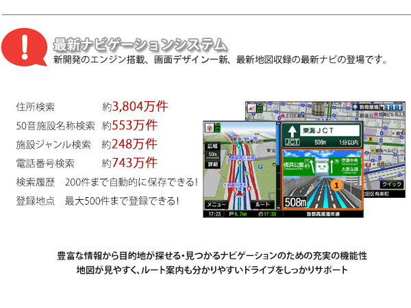 EONON（イーオンオン） 2 DIN オーディオ一体型 カーナビ G2120J 6．95インチ