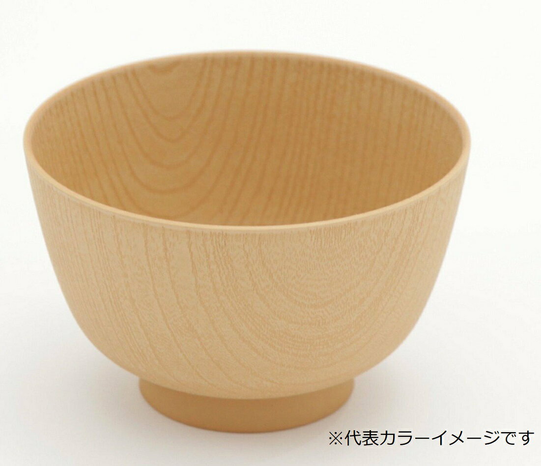 木目調汁椀