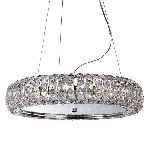 T7591☆展示品☆ヤマギワYAMAGIWA☆RILLIAシャンデリアG1525