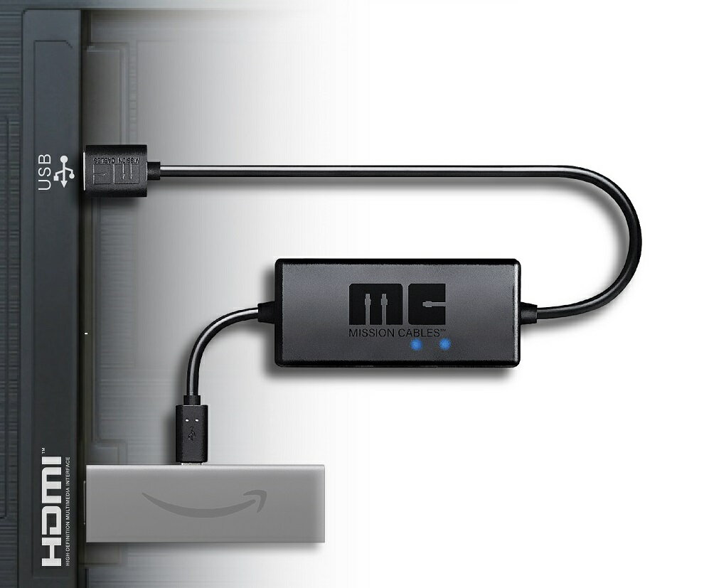 楽天市場】短縮USBケーブル Fire TV Stick 4K専用 2008022002
