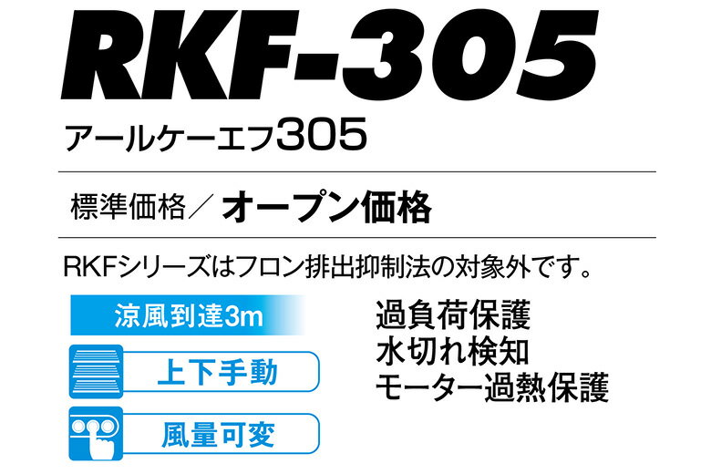 静岡製機 静岡 気化式冷風機RKF305