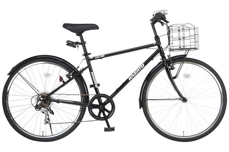 楽天市場】オオトモ クロスバイク 自転車 26インチ (カゴ・カギ