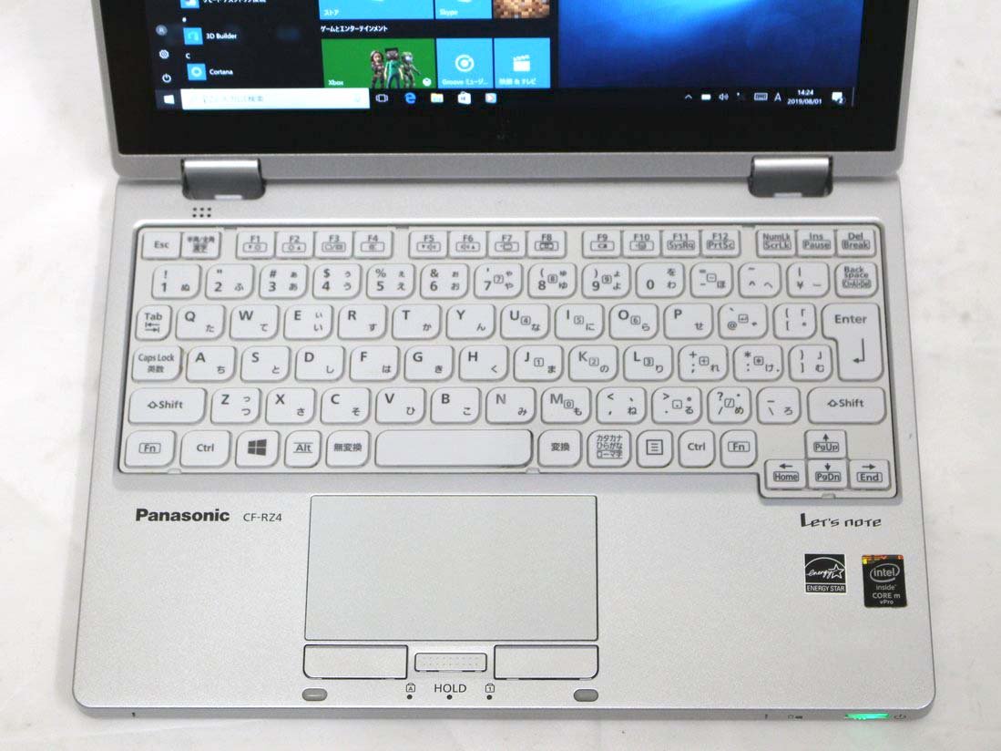 10.1 タッチパネル LTE CF-RZ6RFDVS I5 4GB 128GB Let's note RZ 超美品！ Panasonic CF-RZ6 第7世代 Core i5 メモリ 4GB
