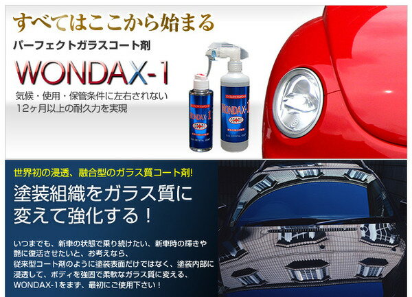 WONDAX-1 ガラスコート剤(120ml)