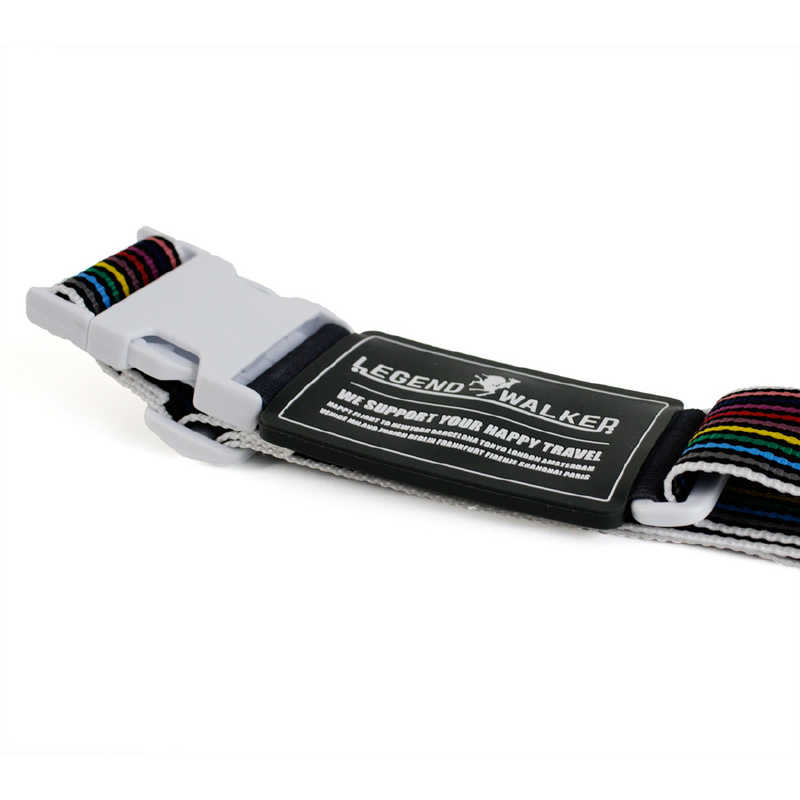 T＆S ティーアンドエス LEGEND WALKER SUITCASE BELT 9070 カラフルスーツケースベルト ブラック