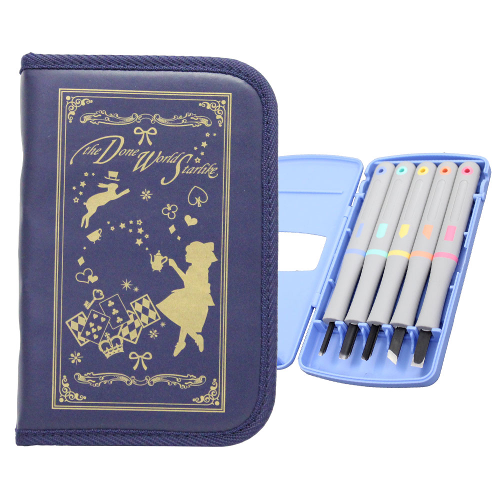 楽天市場】トーヨー教材 彫刻刀セット アリスBOOK 全鋼製 右利き用