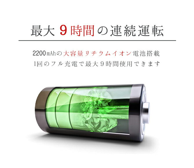 IRIVER ハンディファン STORM MONSTER S ICE WHITE LFAN-200001