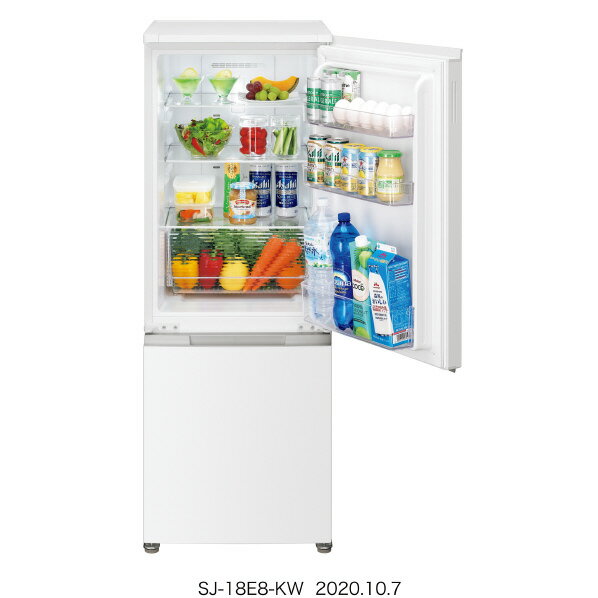 シャープ　冷蔵庫　SJ-18E8-KW　2021年製 SHARP / シャープ】2021年製の2ドア冷蔵庫《SJ-18E8-KW》のご紹介です