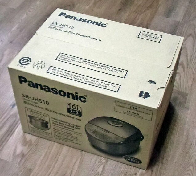 panasonic 海外向け マイコンih炊飯ジャー 5.5cup/5.5合炊き sr-jhs10-n/220v