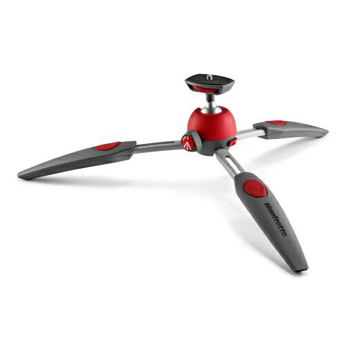 Manfrotto｜マンフロット PIXI EVO レッド MTPIXIEVO-RD 2段 Manfrotto Gopro カメラ 三脚