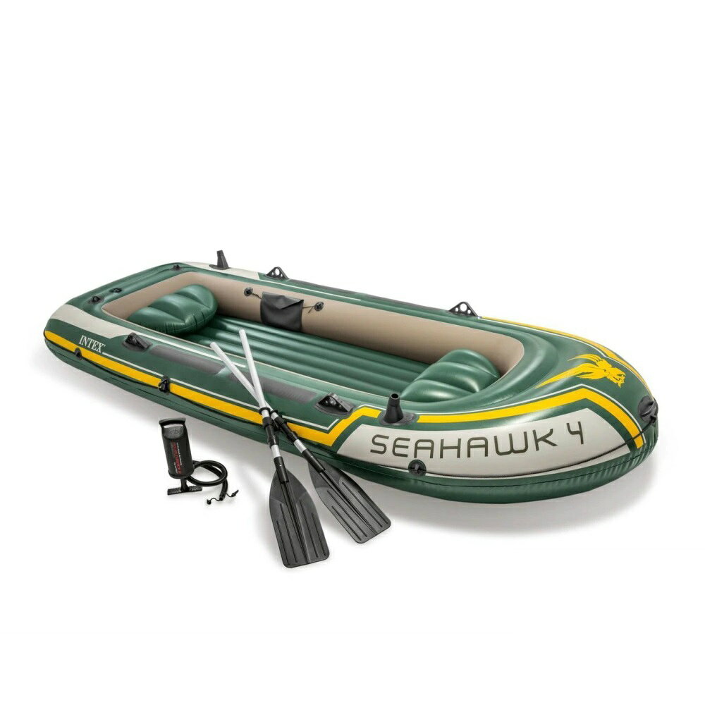 楽天市場】INTEX社製 シーホーク4 4人乗り ゴムボート SEAHAWK4 | 価格