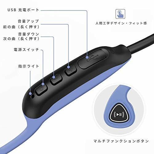 ✨美品✨AfterShokz AS801-ABT01 骨伝導ワイヤレスヘッドホン Amazon.co.jp: 骨伝導 ワイヤレスイヤホン テレビ用AfterShokz