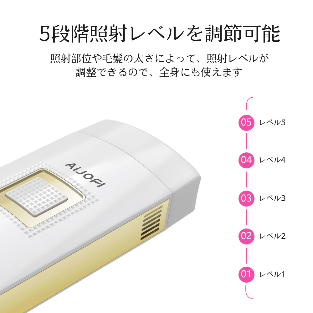 楽天市場】AIJOFI IPL光脱毛器 ホワイト | 価格比較 - 商品価格ナビ