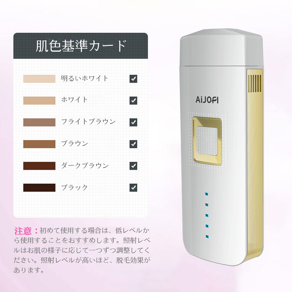 楽天市場】AIJOFI IPL光脱毛器 ホワイト | 価格比較 - 商品価格ナビ