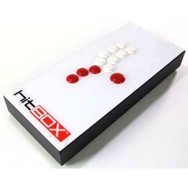 hitBOX アーケードコントローラー PC+PS4+PS3 ヒットボックス型hitbox型アーケードコントローラー