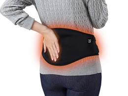 マイクロカーボンファイバーヒーター内蔵  ぬくさに首ったけ  あったかボディベルト shw- サイズ