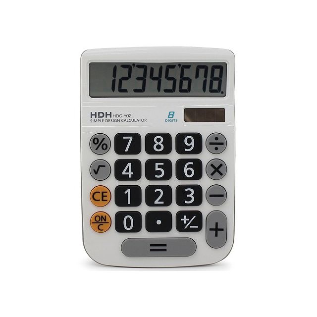 楽天市場】ナカバヤシ 電卓 デスクトップ 大型キータイプ M ECD-8502G