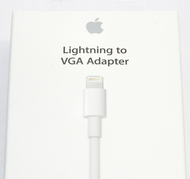 アップル iPad mini対応 Lightning - VGAアダプタ MD825AMA