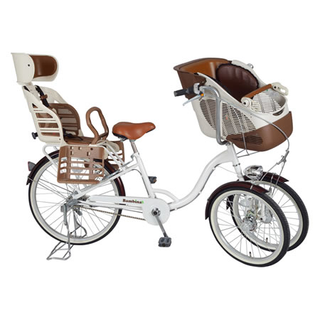 楽天市場】ミムゴ Bambina バンビーナ バスケット付三輪自転車