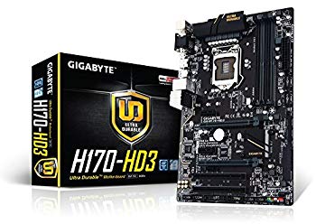 GIGABYTE ATXマザーボード LGA1151・Intel H170・DDR4 GA-H170-HD3