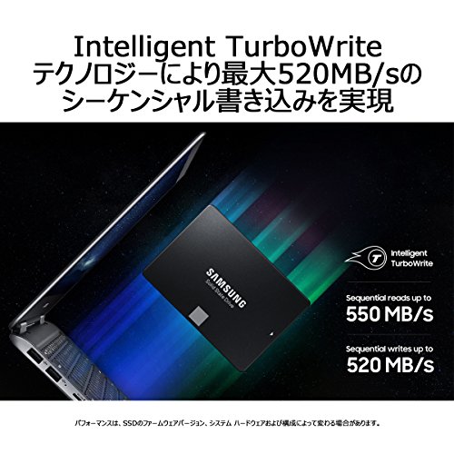 Samsung SSD 500GB 860 EVO V-NAND搭載 2.5インチ 内蔵型 日本サムスン MZ-76E500B/EC